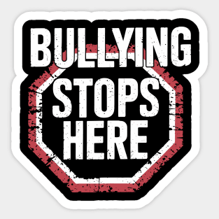 Stop Bullying Now - Anti-Bullying Statement Sticker